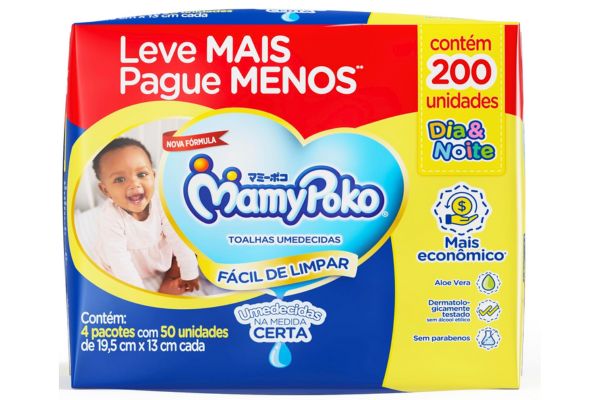 Lenços Umedecidos MamyPoko Dia&Noite