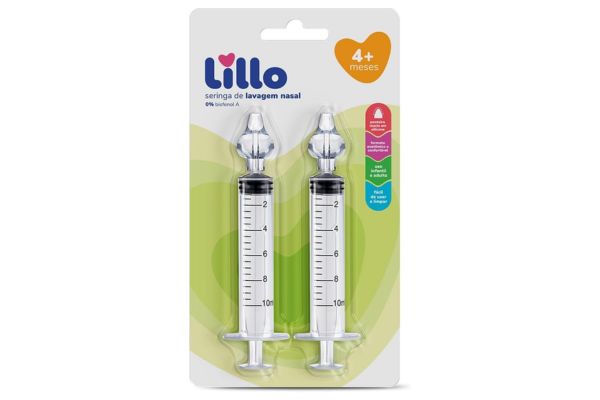 Lillo Kit De Seringa Lavagem Nasal