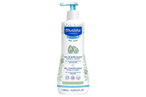 Sabonete Líquido Corpo e Cabelo Infantil Mustela