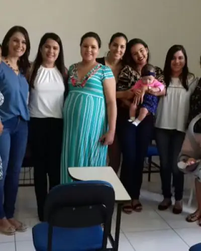 Roda de conversa com gestantes Elivia Teles Fisioterapia Obstétrica
